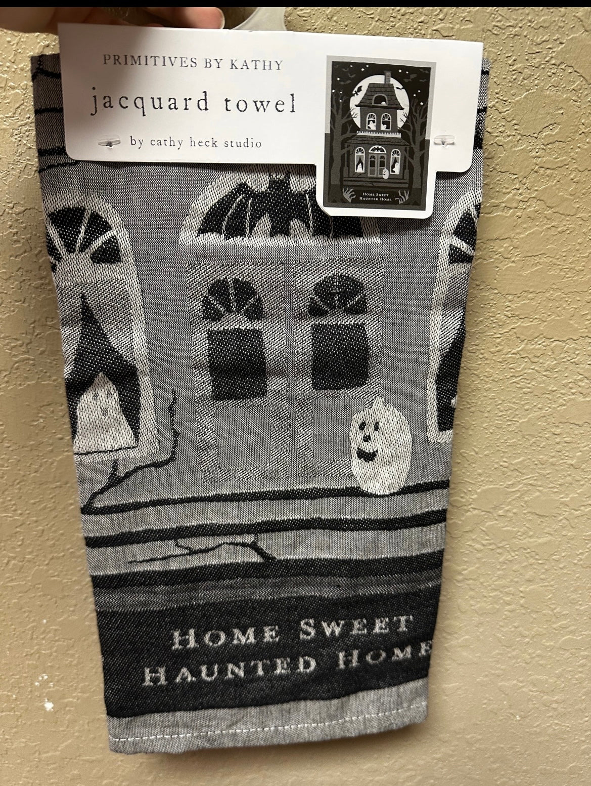 Home Sweet Haunted Home Kitchen Towel