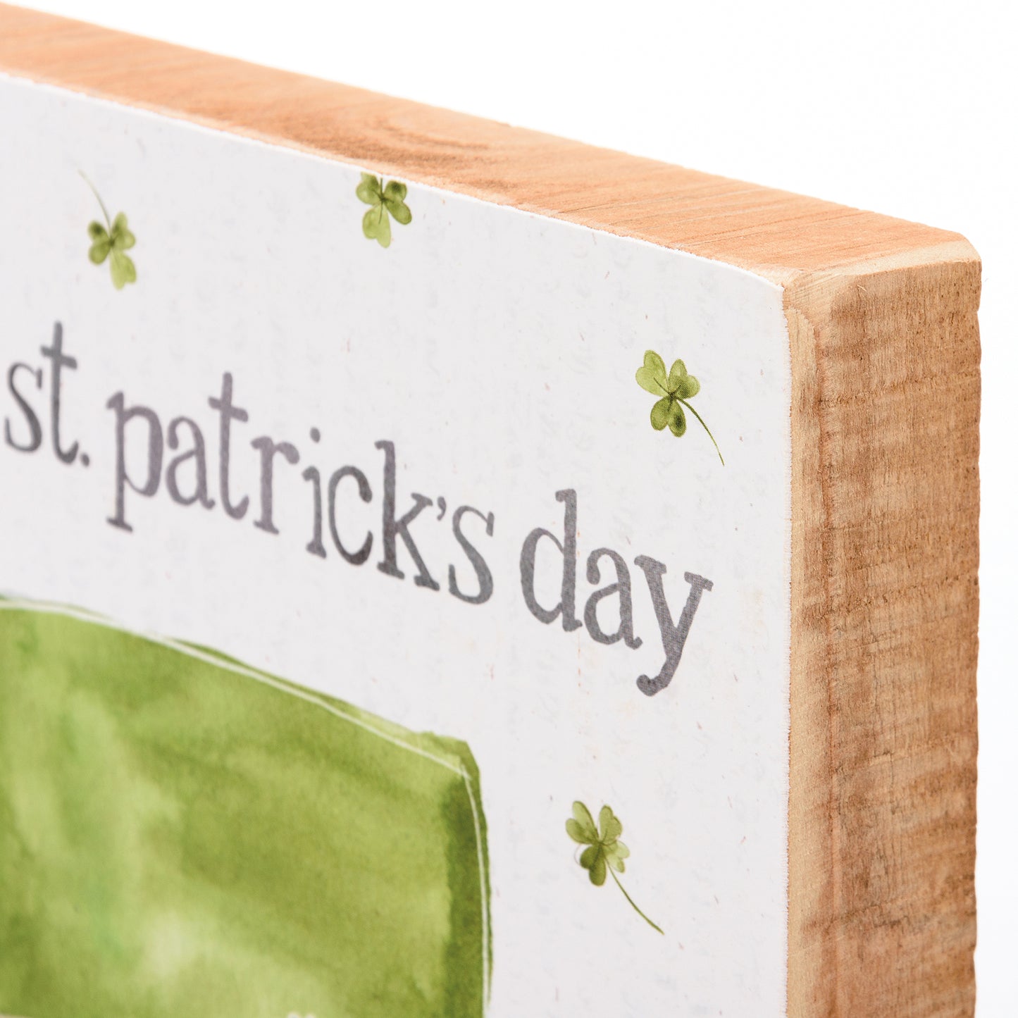 Happy St. Patrick's Day Box Sign