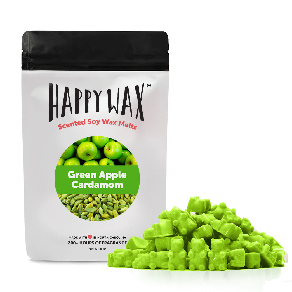 Green Apple Cardamom Wax Melts Happy Wax